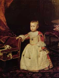Diego Velázquez, Infant Philipp Prosper, 1659